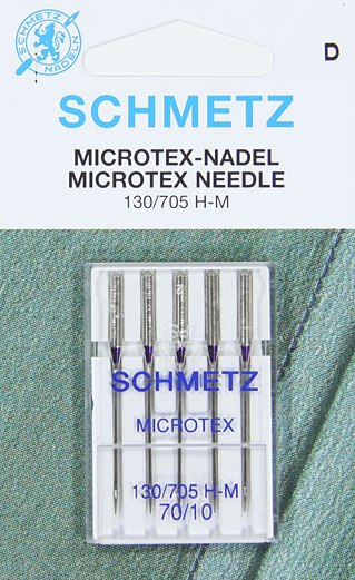 AGUJA SCHMETZ 705H-M MICROTEX SURT Nº 70 X5